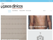Tablet Screenshot of casosclinicos.somosmedicina.com